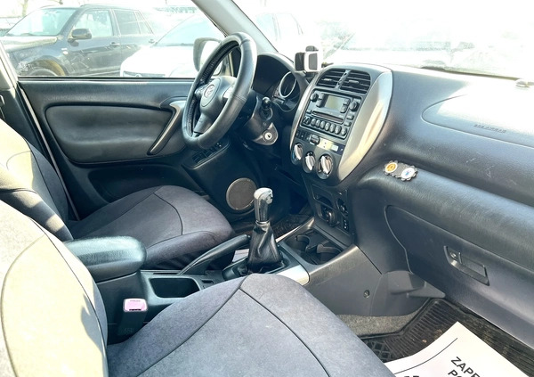 Toyota RAV4 cena 21800 przebieg: 287000, rok produkcji 2004 z Siemianowice Śląskie małe 56